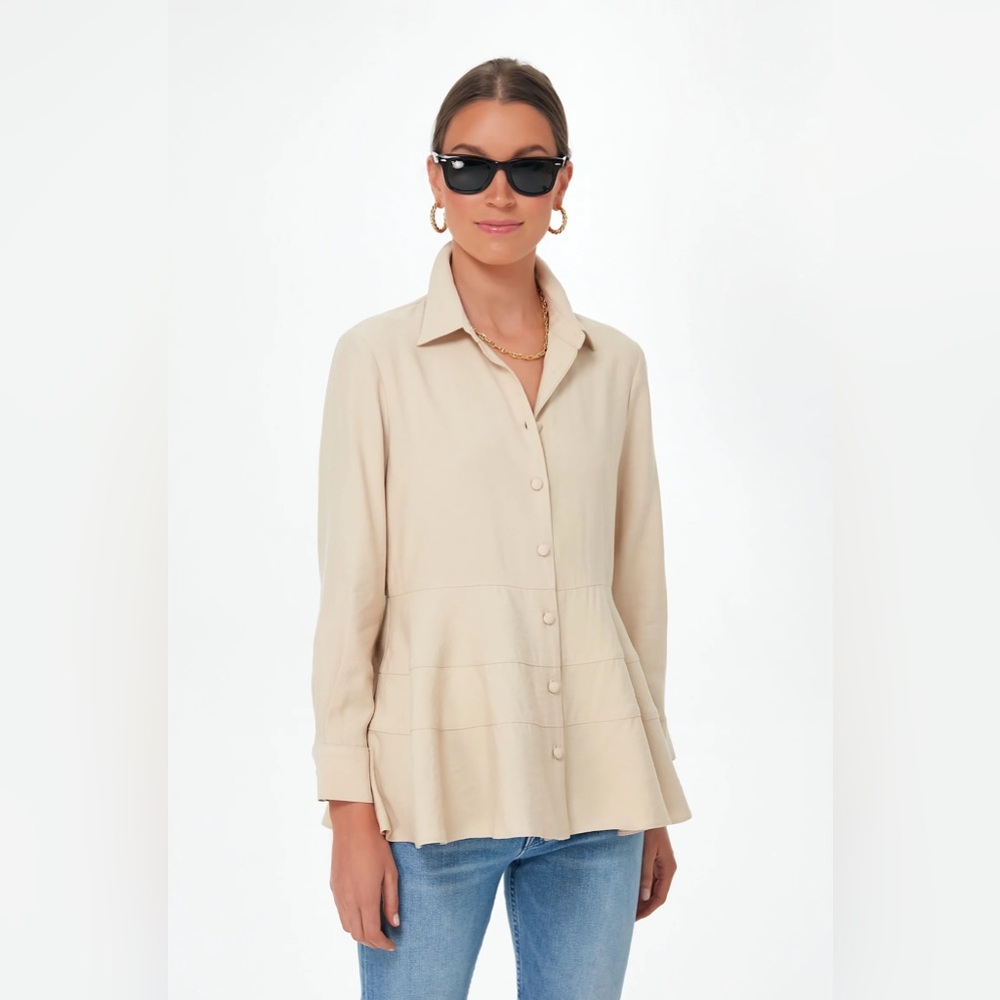POMANDER PLACE

Tan Ashlen Blouse XXL